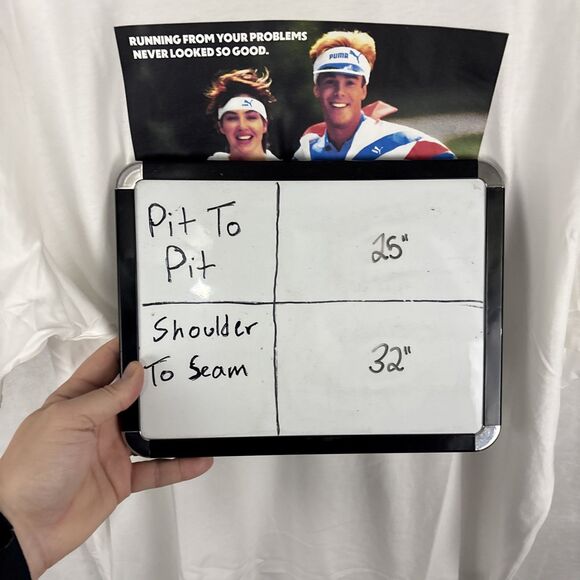 Puma Running Motivation Funny T-shirt White Retro Mens Size 2XL NWT - Picture 6 of 6